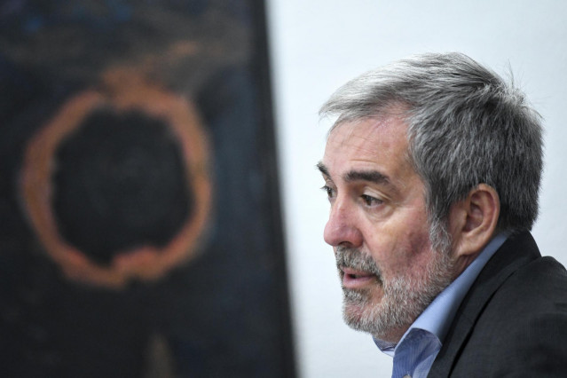 Archivo - El presidente de Canarias, Fernando Clavijo