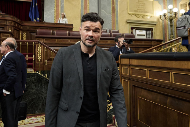 El diputado de ERC, Gabriel Rufián, a 25 de junio de 2025, en Madrid (España).