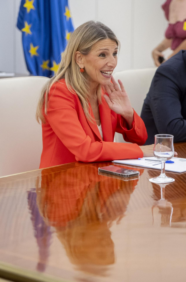 La vicepresidenta segunda y ministra de Trabajo y Economía Social, Yolanda Díaz