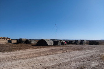 Archivo - Ejercicio 'Swift Response' en San Gregorio (Zaragoza)