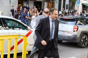 El exasesor del exministro José Luis Ábalos Koldo García a su llegada al Tribunal Supremo, a 23 de junio de 2025, en Madrid (España).