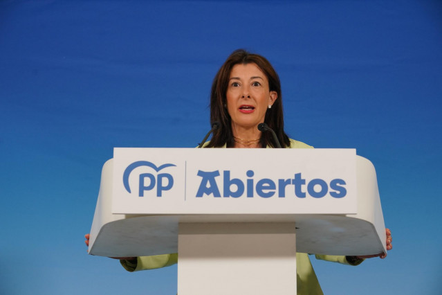Archivo - La parlamentaria del PP vasco Laura Garrido.