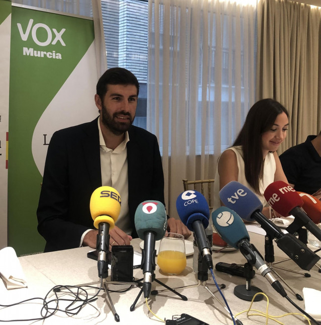 El presidente provincial de Vox, José Ángel Antelo