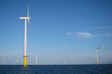 Archivo - Iberdrola, parque eólico marino