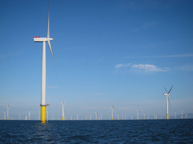 Archivo - Iberdrola, parque eólico marino