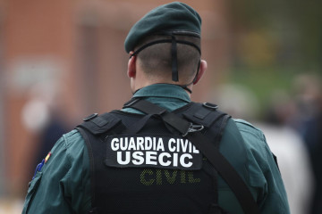 Archivo - Un agente de la Unidad de Seguridad Ciudadana de Comandancia (USECIC), de la Guardia Civil (Archivo)