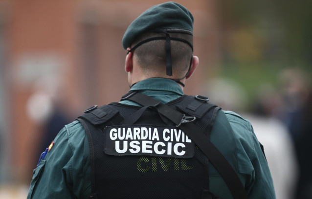 Archivo - Un agente de la Unidad de Seguridad Ciudadana de Comandancia (USECIC), de la Guardia Civil (Archivo)