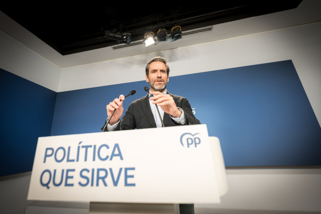 El portavoz del Partido Popular, Borja Sémper