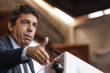 El president de la Generalitat, Carlos Mazón, en imagen de archivo.