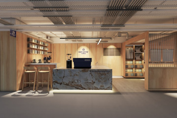 Espacio de East Cream Coffe en El Corte Inglés