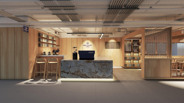 Espacio de East Cream Coffe en El Corte Inglés