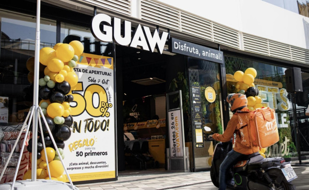 Just Eat y Guaw