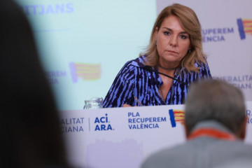 Archivo - La vicepresidencia primera y Servicios Sociales, Igualdad y Vivienda, Susana Camarero