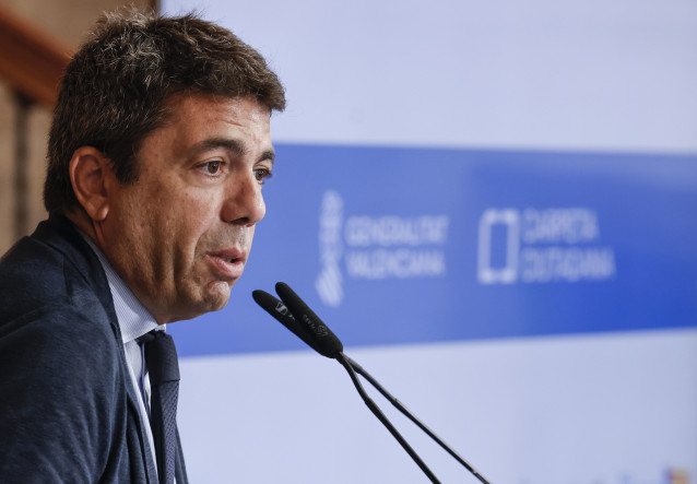 El president de la Generalitat, Carlos Mazón