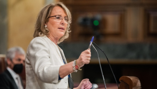 Archivo - La diputada de Vox por Murcia, Lourdes Méndez.