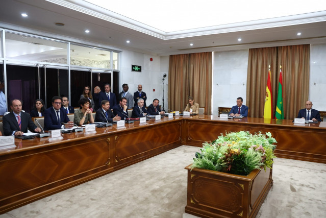 Primera reunión de alto nivel entre España y Mauritania, en Nuakchot (Mauritania).