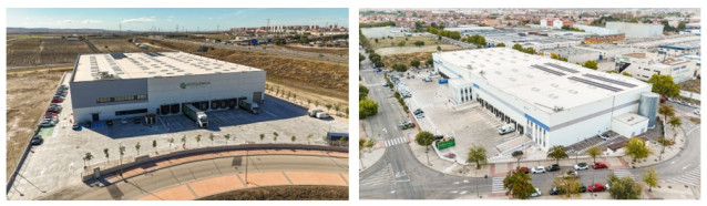 Naves logísticas adquiridas por Delin Property en Villaverde y Pinto