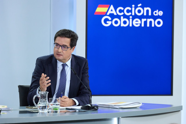 El ministro para la Transformación Digital y de la Función Pública, Óscar López,.