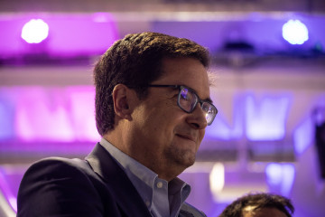 El ministro para la Transformación Digital y de la Función Pública, Óscar López, inaugura el acto de presentación de las iniciativas RedIA y RedIA salud, en el Espacio Ventas, a 17 de julio de 2