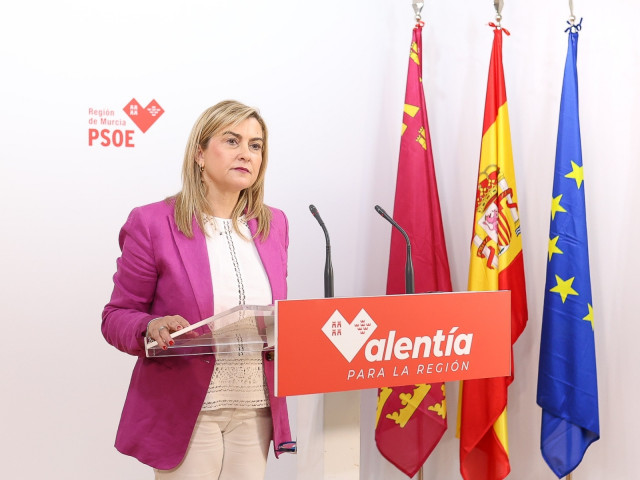 La portavoz del Grupo Parlamentario Socialista, Carmina Fernández
