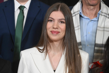 Archivo - La Infanta Sofía en la entrega de los Premios Objetivo Patrimonio, Concurso de Fotografía Infanta Sofía 2024 en el Palacio Real a 13 de Diciembre de 2024 en Madrid (España)