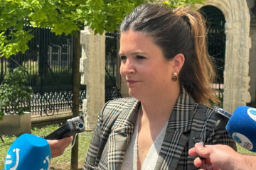 Archivo - La parlamentaria y secretaria del EBB del PNV, Maitane Ipiñazar