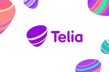 Archivo - Logo de la teleco sueca Telia.