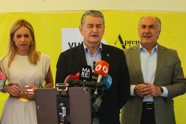 El consejero andaluz de la Presidencia, Interior, Diálogo Social y Simplificación Administrativa, Antonio Sanz, este viernes en Algeciras (Cádiz)