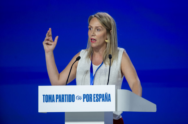 La vicesecretaria de Coordinación Sectorial del PP, Alma Ezcurra.