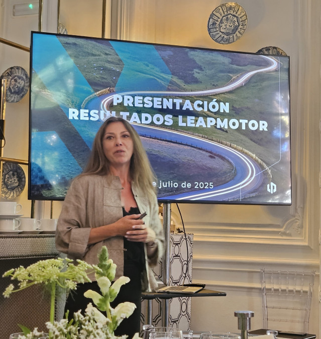 La directora de Leapmotor Iberia, Mónica Mira.
