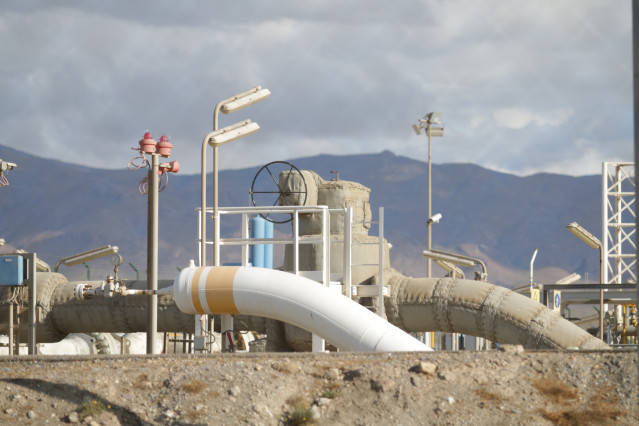 Archivo - Instalaciones del gasoducto Medgaz