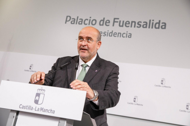 Archivo - El vicepresidente primero de la Junta, José Luis Martínez Guijarro, en una foto de archivo.