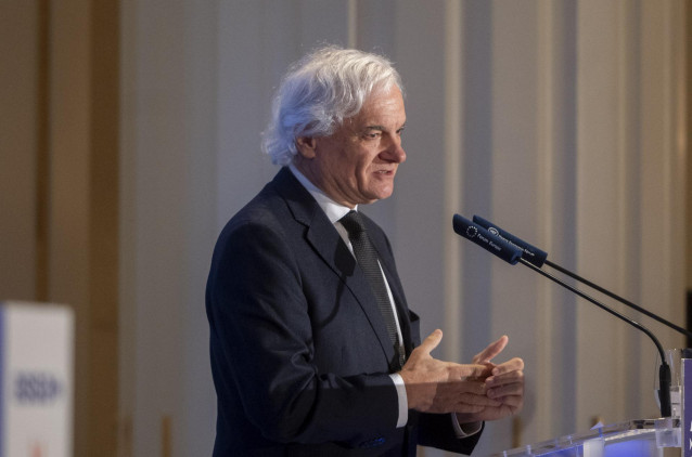 Archivo - El presidente de CEIM, Miguel Garrido de la Cierva.