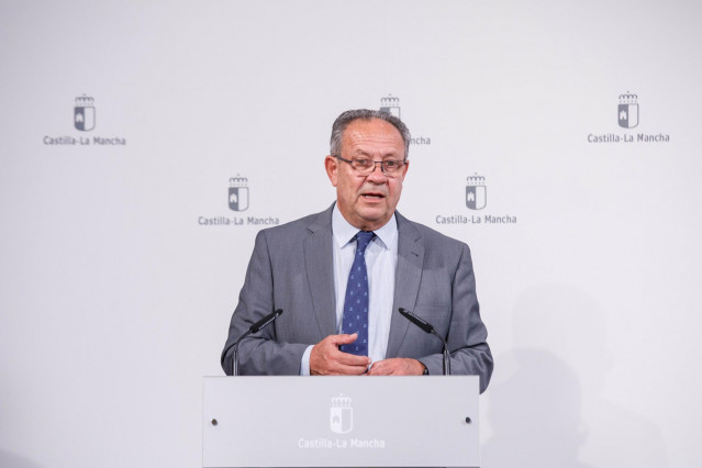 El consejero de Hacienda, Administraciones Públicas y Transformación Digital, Juan Alfonso Ruiz Molina
