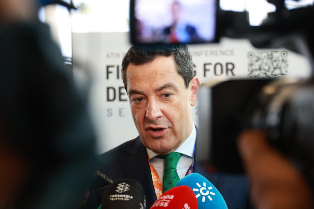 El presidente de la Junta de Andalucía, Juanma Moreno (Fotografía de archivo)