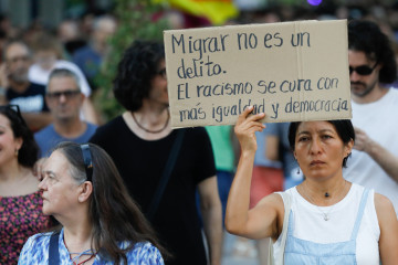 Asistentes a la manifestación 