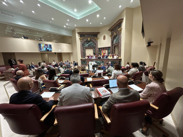 Imagen del Pleno de la Asamblea Regional