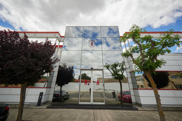 Archivo - Fachada de la sede del Grupo Azkoyen,