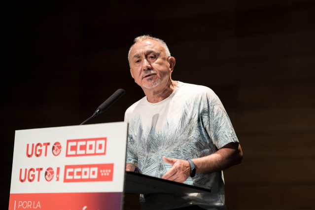 El secretario general de UGT, Pepe Álvarez.