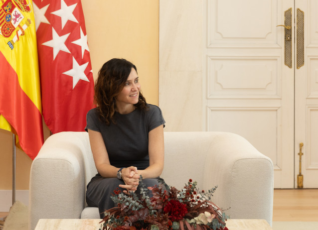 La presidenta de la Comunidad de Madrid, Isabel Díaz Ayuso.