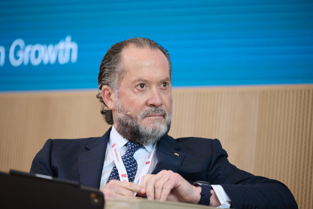 Archivo - El presidente de Abanca, Juan Carlos Escotet, a 3 de junio de 2025, en Madrid (España).