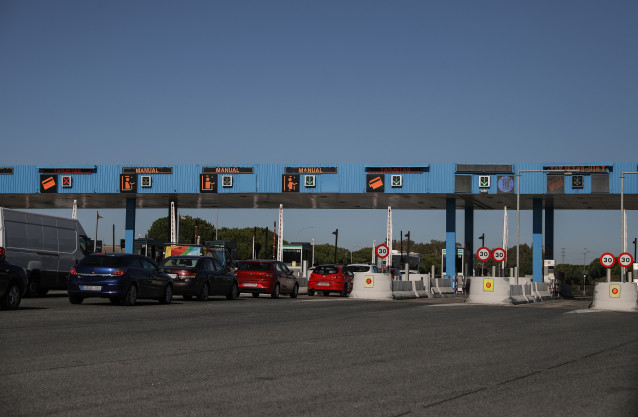 Archivo - Imágenes de recurso de la autopista de peaje Sevilla -Cádiz