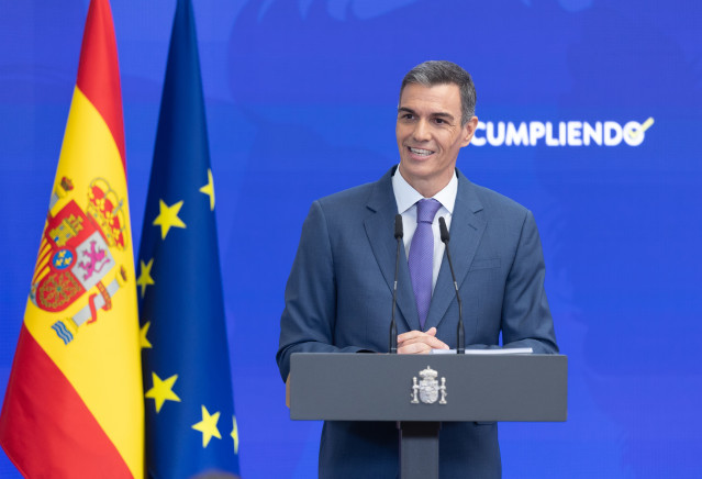 El presidente del Gobierno, Pedro Sánchez.