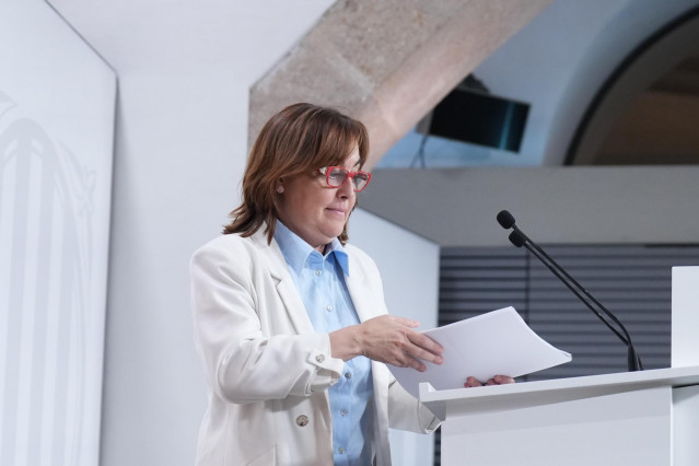 La consellera de Territorio, Vivienda y Transición Ecológica de la Generalitat y portavoz del Govern, Sílvia Paneque.