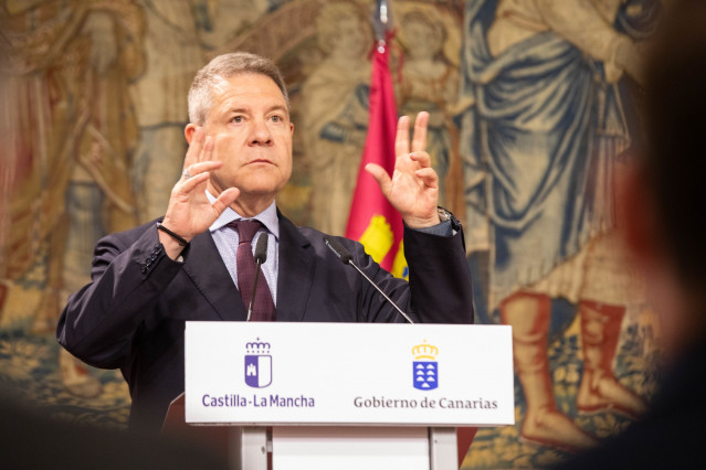 El presidente de Castilla-La Mancha, Emiliano García-Page