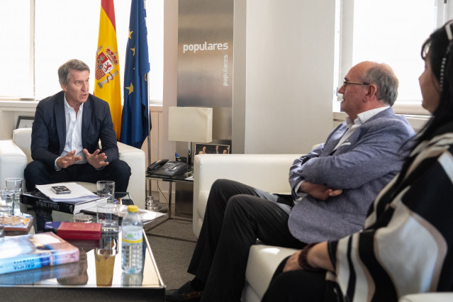 Feijóo traslada a las víctimas de la dana que 
