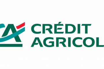 Archivo - Logo de Crédit Agricole.