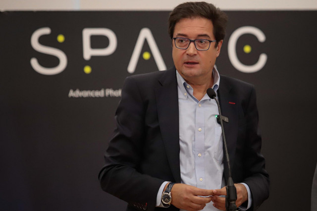 El ministro para la Transformación Digital y de la Función Pública, Óscar López, en Vigo