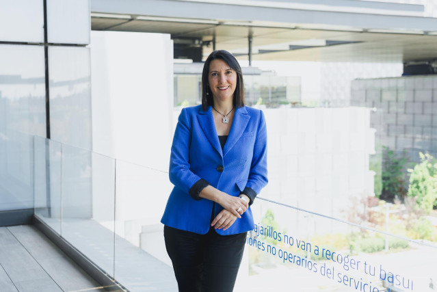 Archivo - La directora de IA y Data de Telefónica Tech para España y América, Elena Gil Lizasoain.
