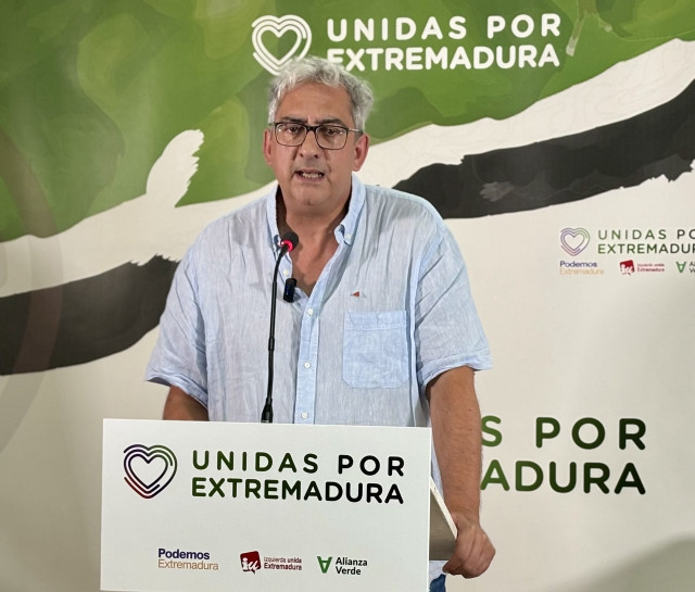 El diputado de Unidas por Extremadura joaquín Macías en una foto de archivo